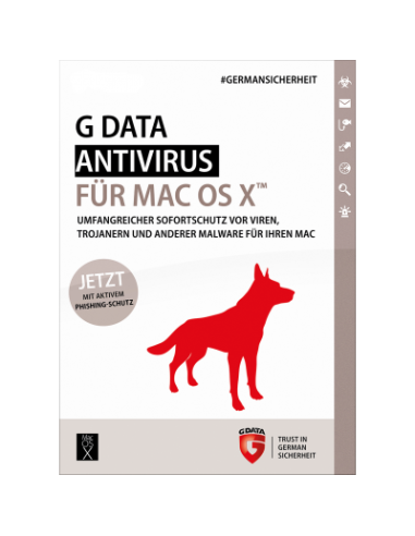 GData AntiVirus for Mac 1-Mac 1 jaar