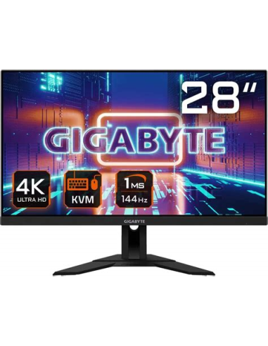 Gigabyte M28U computer monitor 71,1 cm (28") 3840 x 2160 Pixels 4K Ultra - met KWM switch